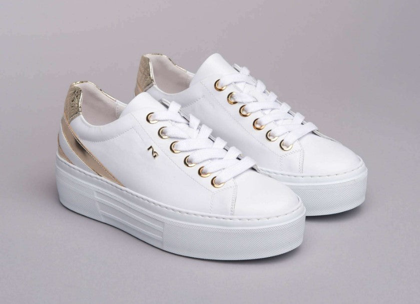 SNEAKERS NERO GIARDINI DONNA BIANCO - 115303D 707