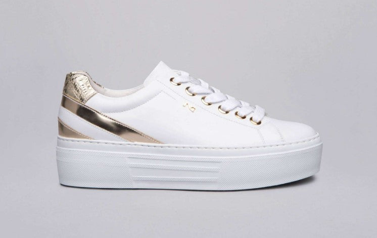 SNEAKERS NERO GIARDINI DONNA BIANCO - 115303D 707