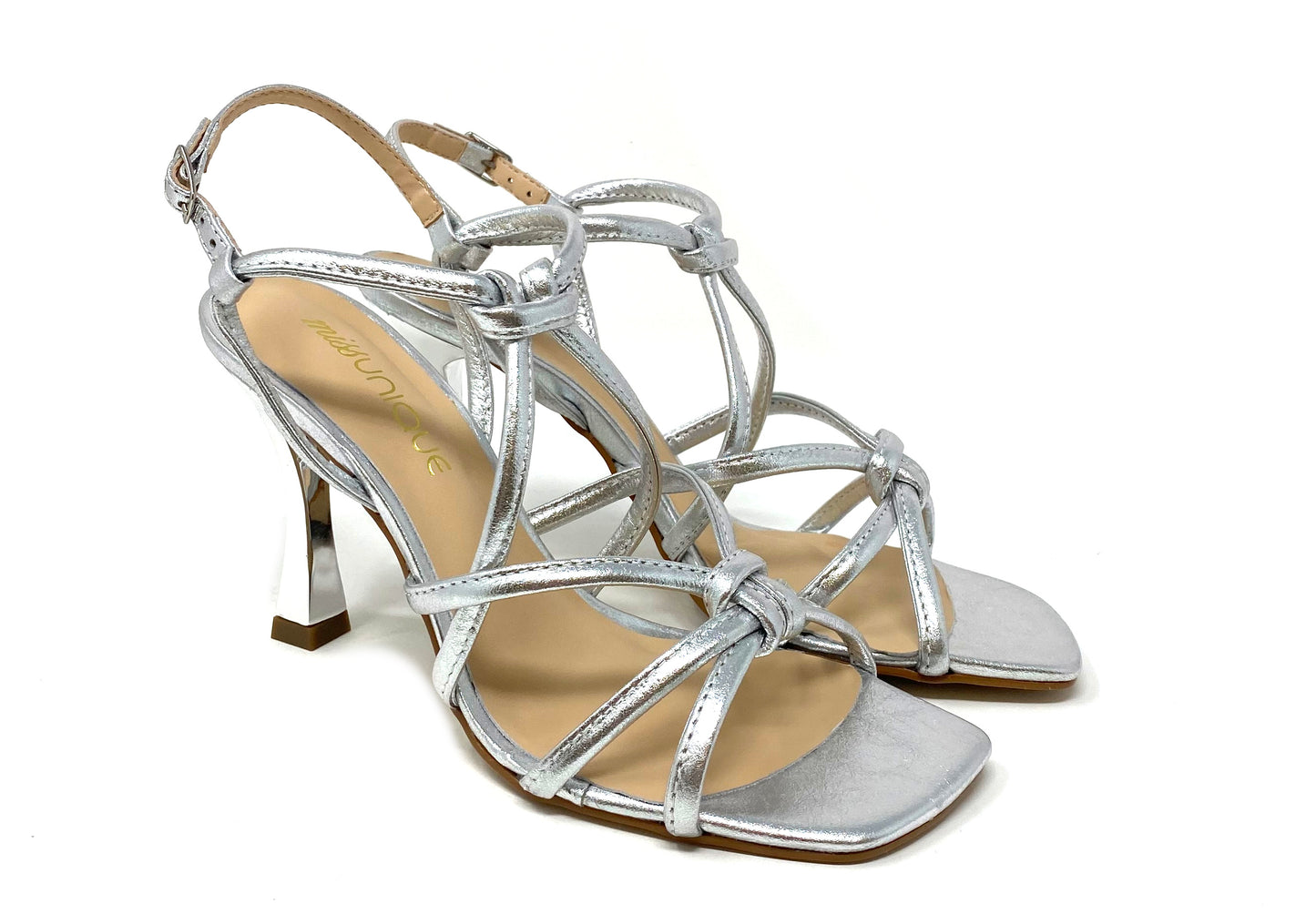 SANDALI MISS UNIQUE DONNA ARGENTO - 1621A ARG