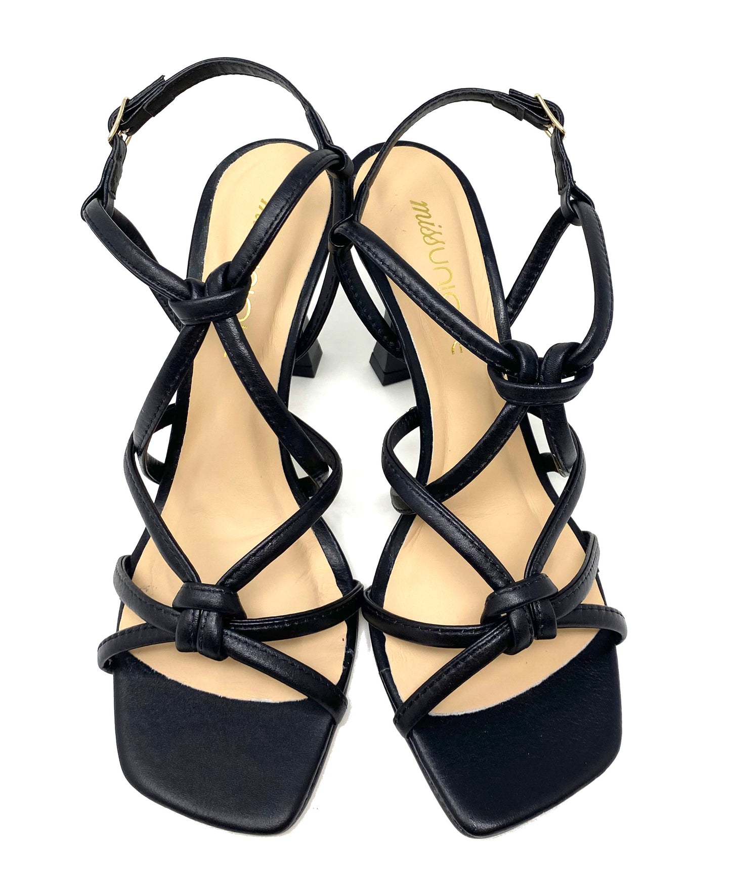 SANDALI MISS UNIQUE DONNA NERO - 1621A NERO