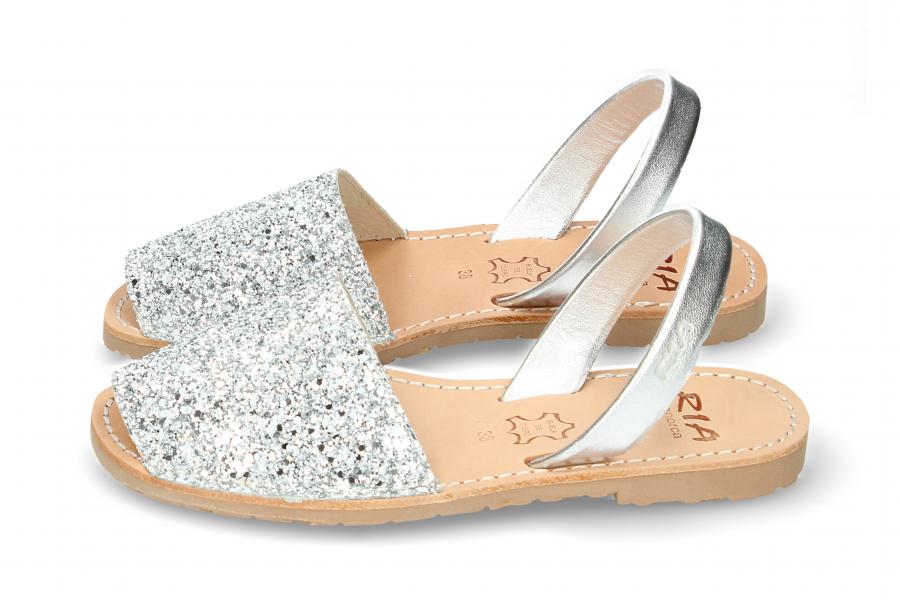 SANDALI RIA MENORCA DONNA PLATINO - 21224 PLAT