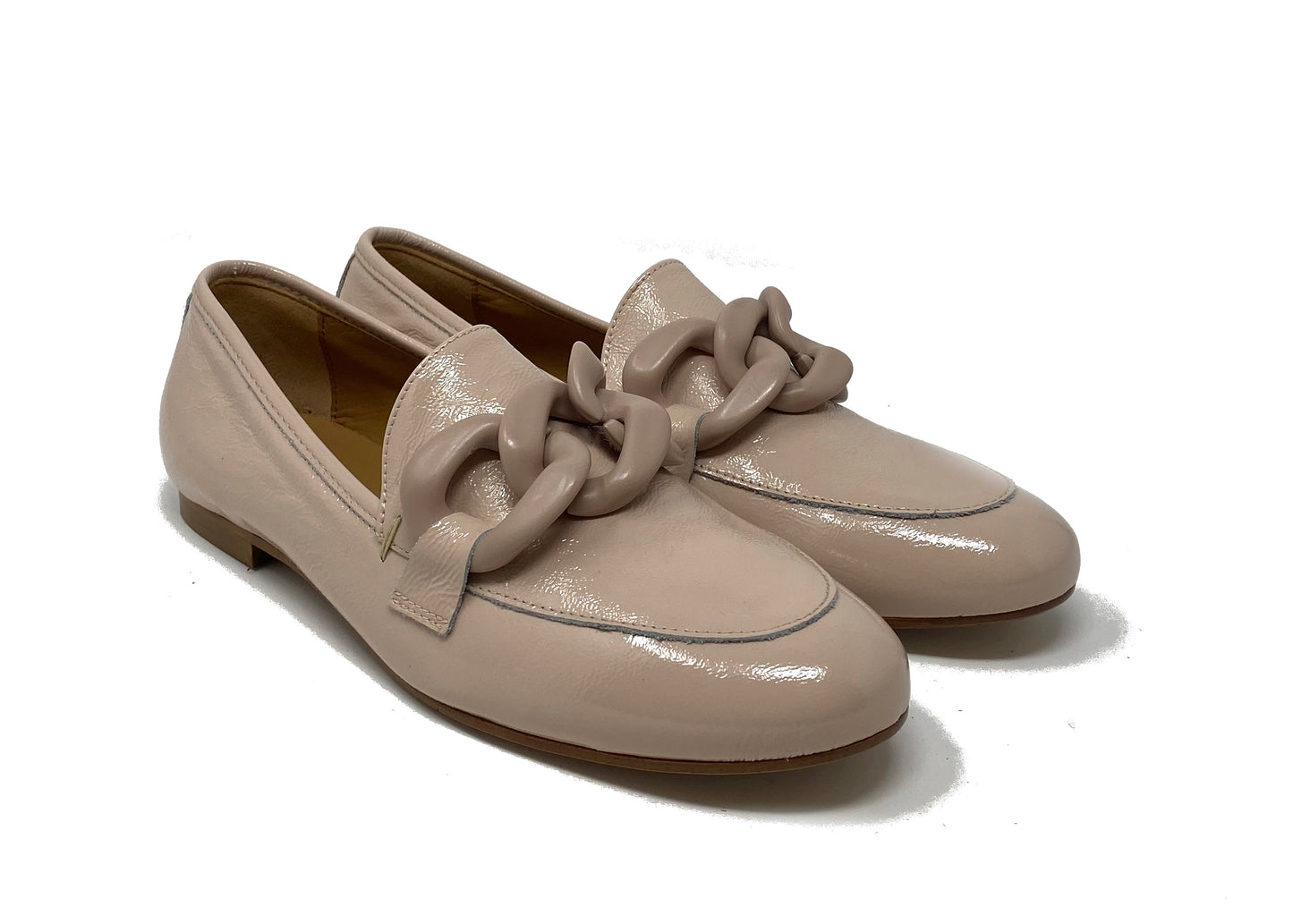 MOCASSINO VOLPATO DONNA NUDE - 619N NUDE