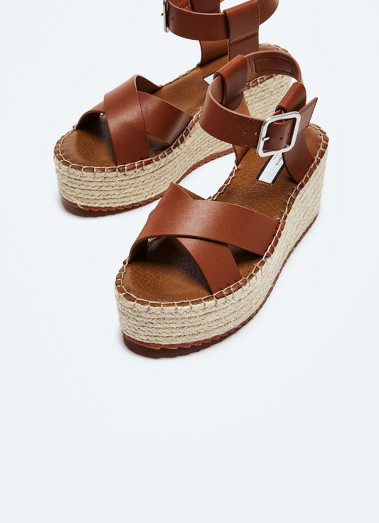 SANDALI PEPE JEANS DONNA CUOIO - 90490 CUOIO