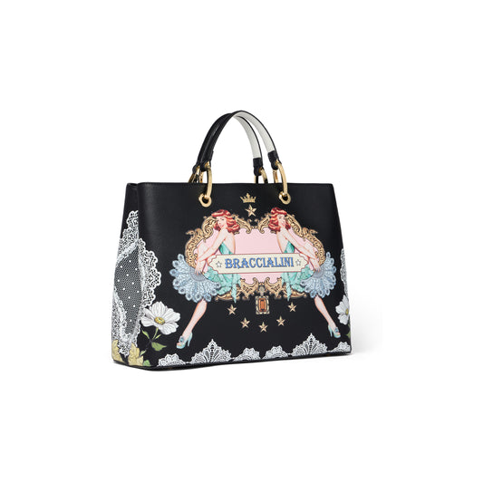 BORSA BRACCIALINI ACCESSORI NERO - B17363NE
