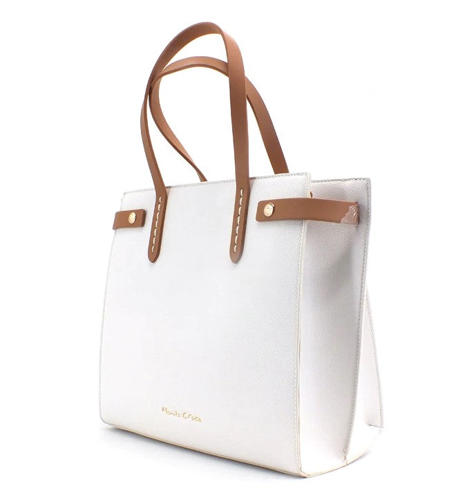BORSA MANILA GRACE ACCESSORI BIANCO - B222 BIAN