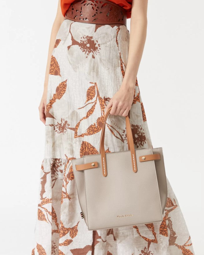 BORSA MANILA GRACE ACCESSORI FANGO - B222 FANGO
