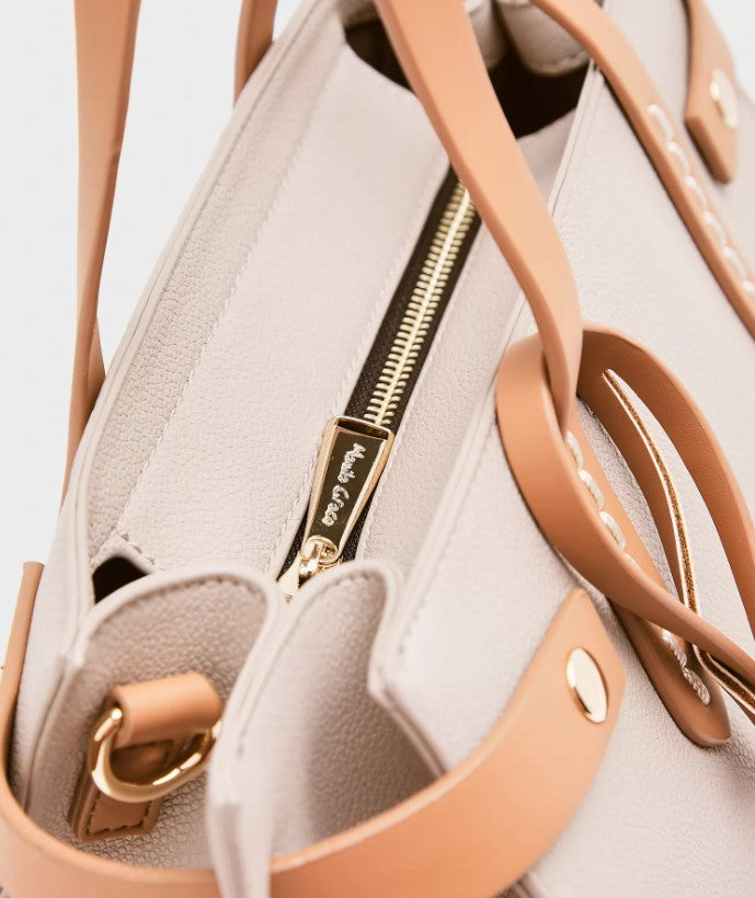 BORSA MANILA GRACE ACCESSORI FANGO - B222 FANGO