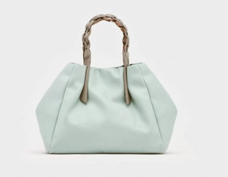 BORSA MANILA GRACE ACCESSORI AZZURRO - B232 ACQUA