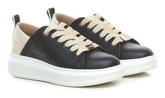 SNEAKERS ALEXANDER SMITH DONNA NERO - EC112411 NE