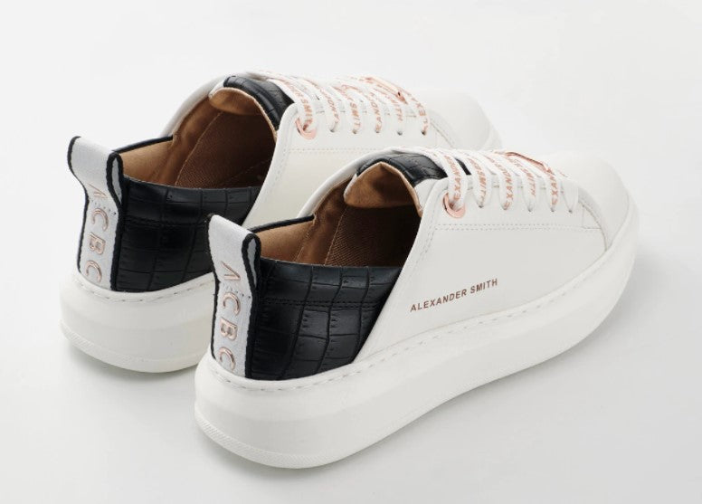 SNEAKERS ALEXANDER SMITH DONNA BIANCO - ECD01 WBK