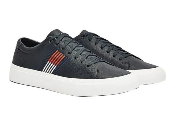 SNEAKERS TOMMY HILFIGER UOMO BLU - FM02853 BLU