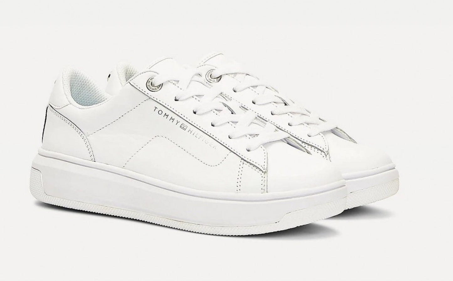 SNEAKERS TOMMY HILFIGER DONNA BIANCO - FW05009 BI