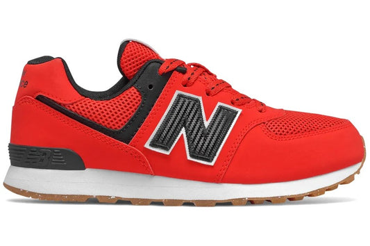 SNEAKERS NEW BALANCE BAMBINO ROSSO - GC574BRK
