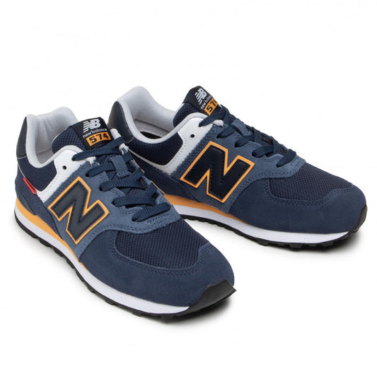 SNEAKERS NEW BALANCE BAMBINO NAVY - GC574SY2