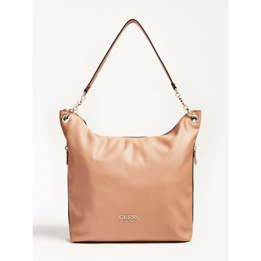 BORSA GUESS ACCESSORI MARRONE CHIARO - HWVG773903T