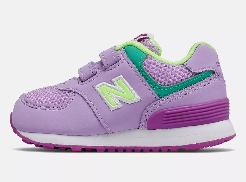 SNEAKERS NEW BALANCE BAMBINO VIOLA - IV574BVM