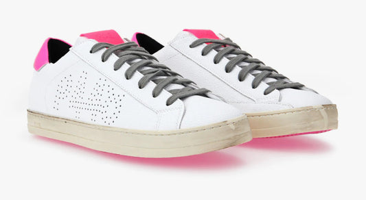SNEAKERS P448 DONNA BIANCO - JOHN BI/FX
