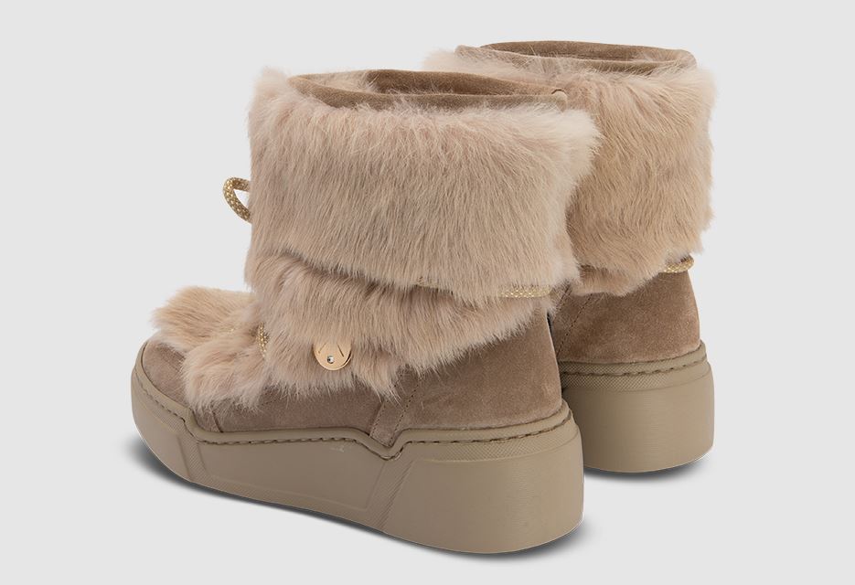STIVALETTO ED PARRISH DONNA BEIGE - MA74 SAND