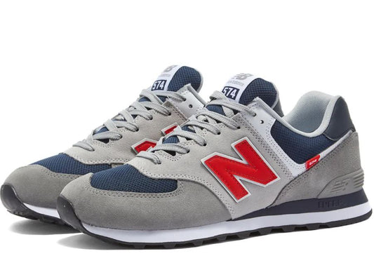 SNEAKERS NEW BALANCE UOMO GRIGIO - ML574SO2
