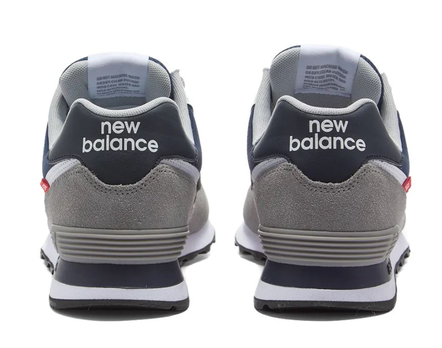 SNEAKERS NEW BALANCE UOMO GRIGIO - ML574SO2