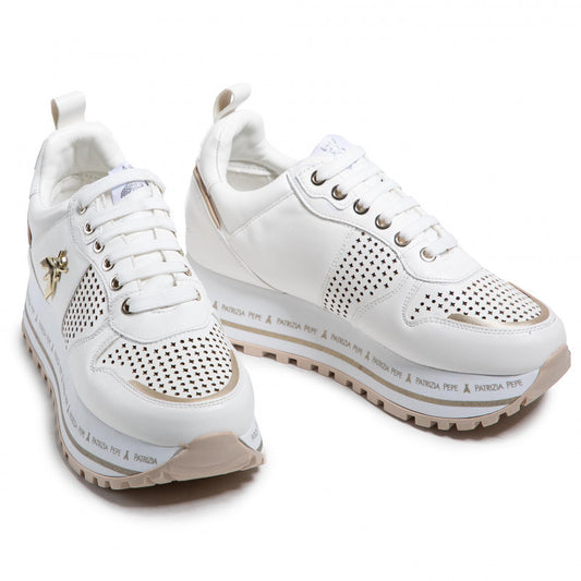 SNEAKERS PATRIZIA PEPE DONNA BIANCO - PPJ6506 BIA