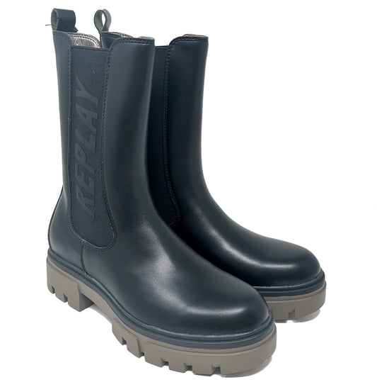 STIVALETTO REPLAY DONNA NERO - RL620011SNE