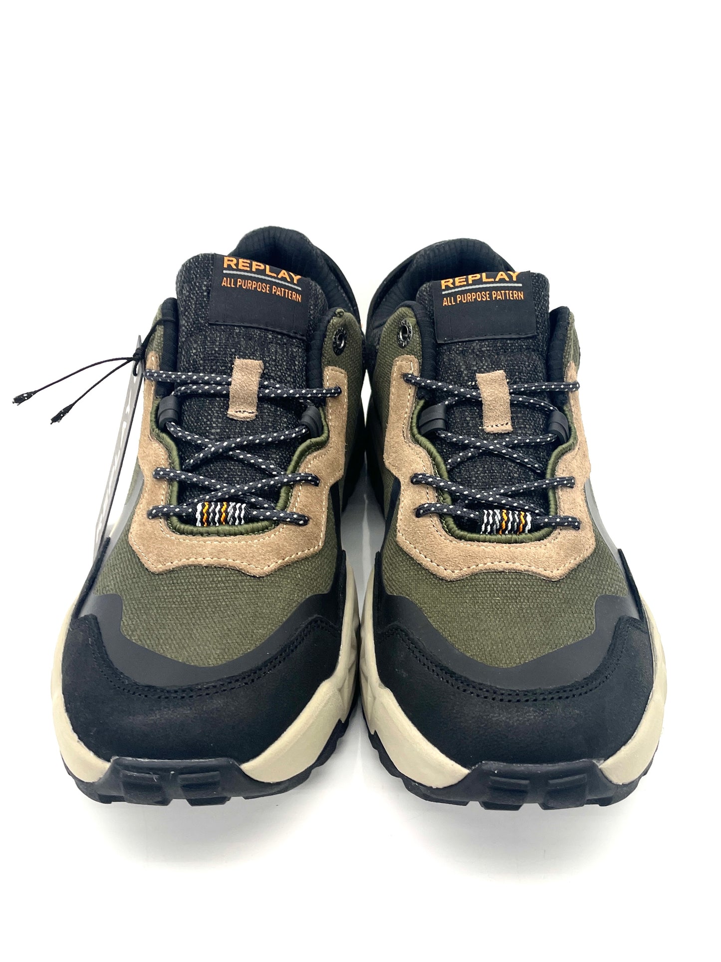 SNEAKERS REPLAY UOMO MILITARE - RS340002TMI