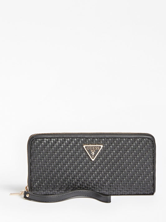 PORTAFOGLIO DONNA GUESS ACCESSORI NERO - SWVG839746N