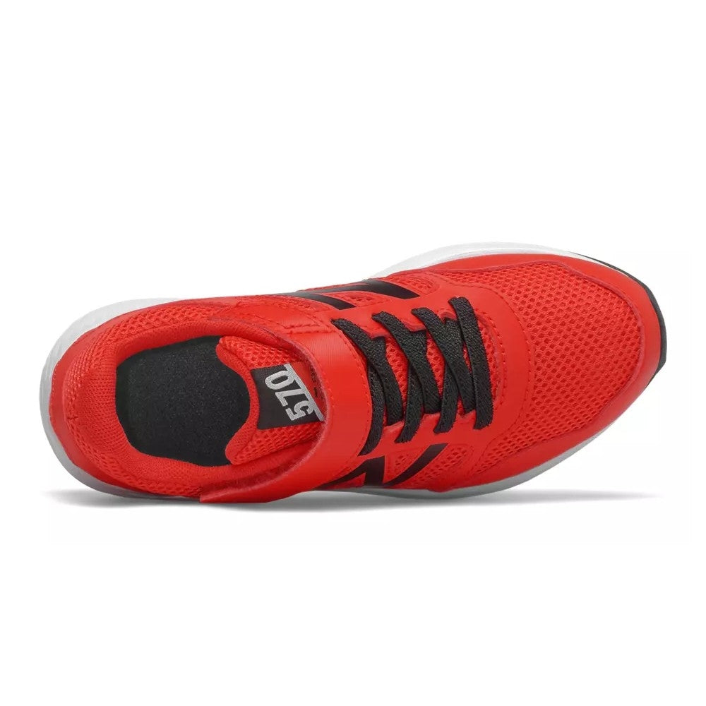 SNEAKERS NEW BALANCE BAMBINO ROSSO - YT570RB2