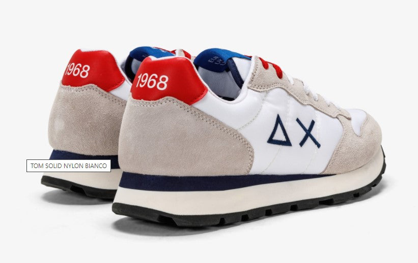 SNEAKERS SUN68 UOMO BIANCO - Z32101 BIAN