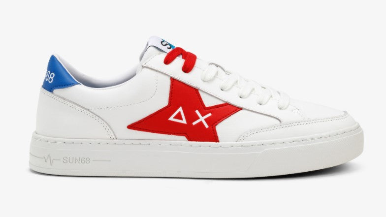 SNEAKERS SUN68 UOMO BIANCO - Z32125 110