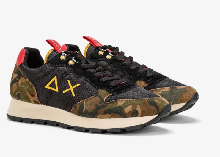 SNEAKERS SUN68 UOMO NERO - Z41108 1129