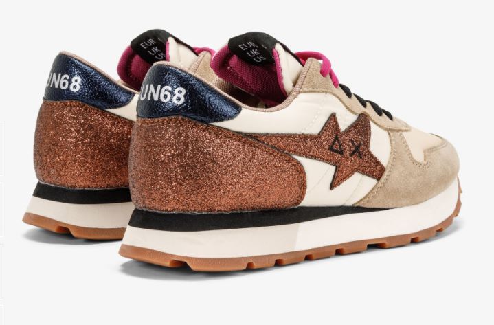 SNEAKERS SUN68 DONNA BEIGE - Z41207 BEIG