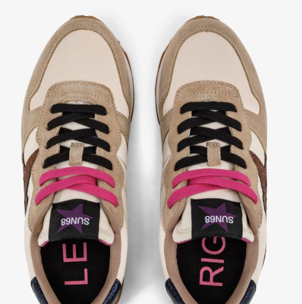 SNEAKERS SUN68 DONNA BEIGE - Z41207 BEIG