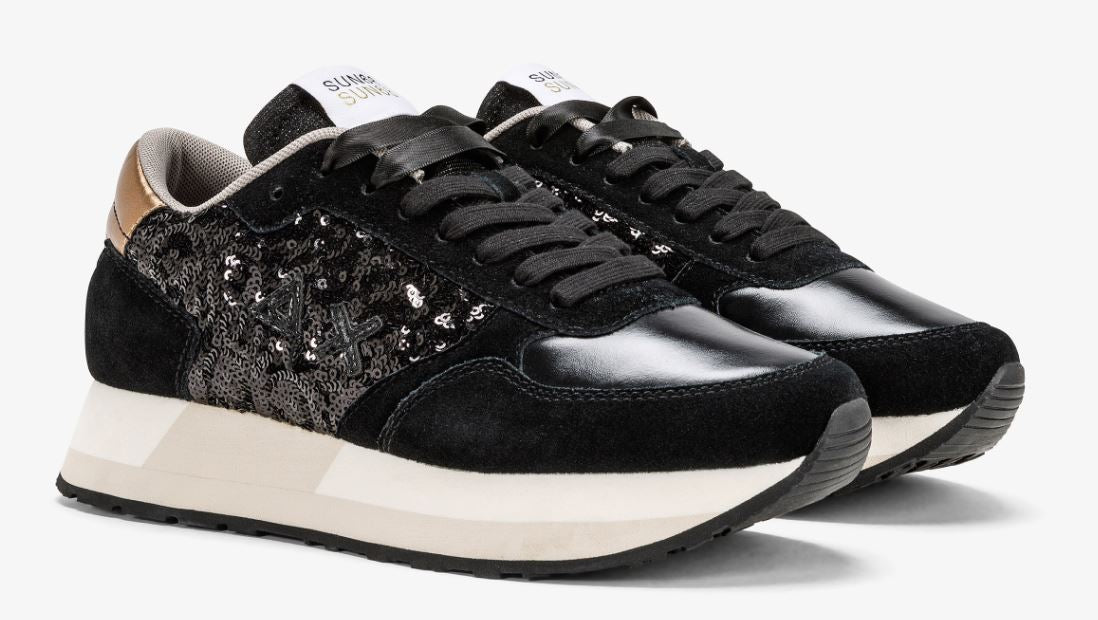 SNEAKERS SUN68 DONNA NERO - Z41222 NERO