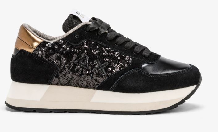 SNEAKERS SUN68 DONNA NERO - Z41222 NERO