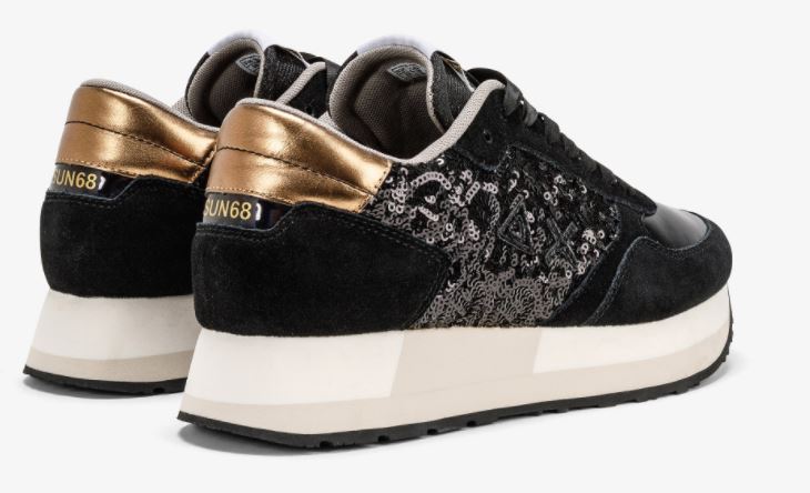 SNEAKERS SUN68 DONNA NERO - Z41222 NERO