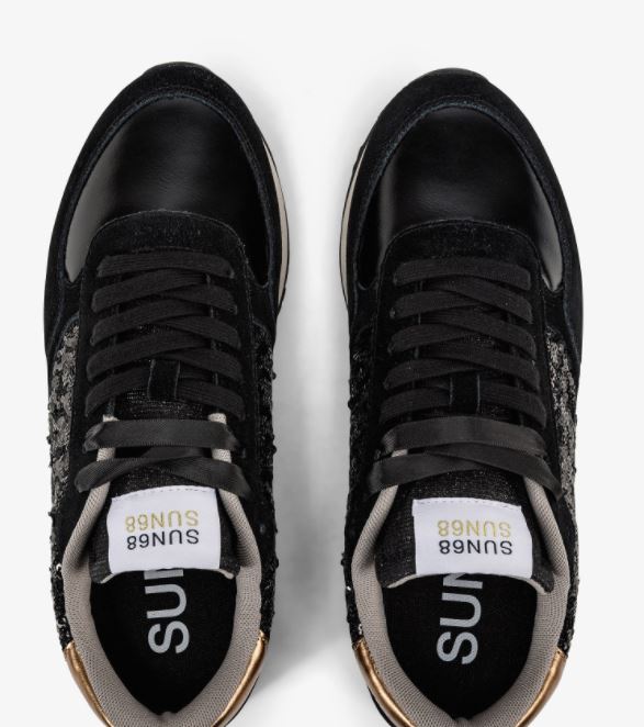 SNEAKERS SUN68 DONNA NERO - Z41222 NERO