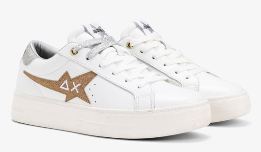 SNEAKERS SUN68 DONNA ORO - Z41233 4344