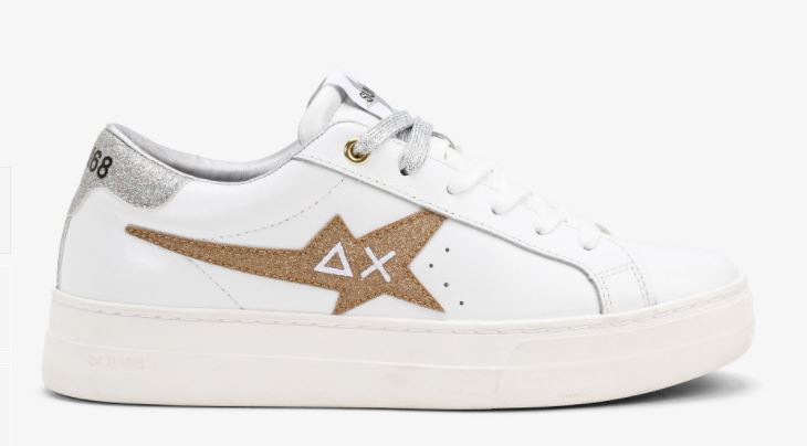 SNEAKERS SUN68 DONNA ORO - Z41233 4344