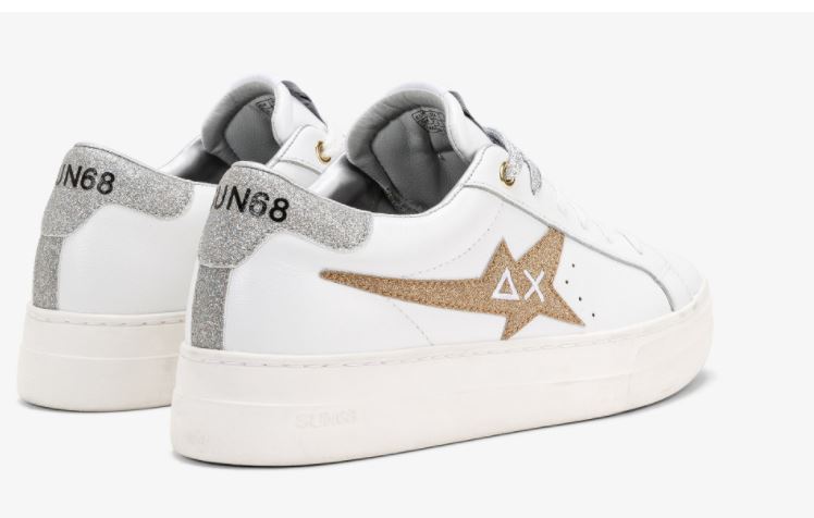 SNEAKERS SUN68 DONNA ORO - Z41233 4344