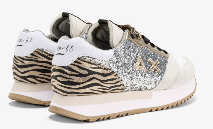 SNEAKERS SUN68 BAMBINO ARGENTO - Z41411 ARG