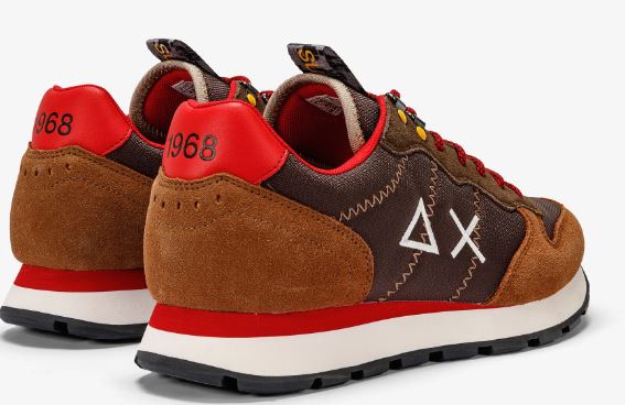 SNEAKERS SUN68 UOMO MARRONE - Z42110 MA