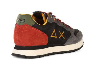 SNEAKERS SUN68 UOMO NERO - Z43105 NERO